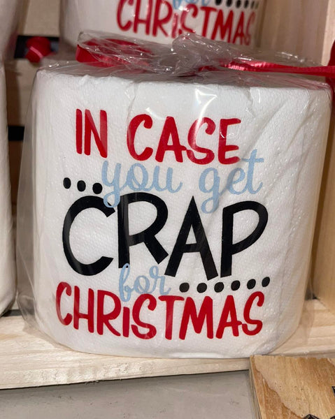 Crap For Christmas Toilet Paper