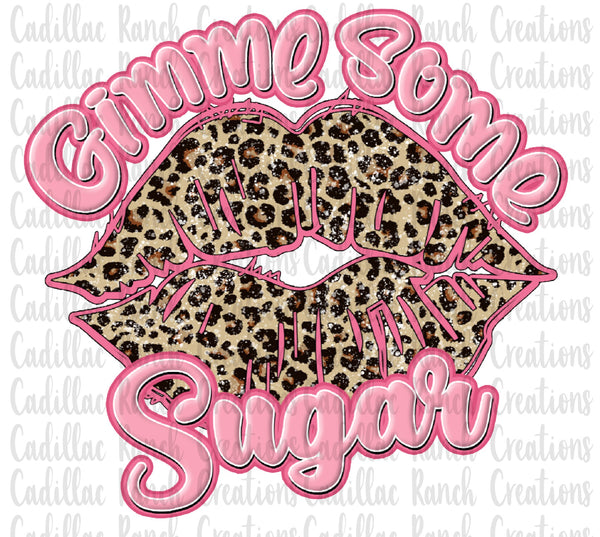 Gimme Some Sugar, Valentine sublimation transfer