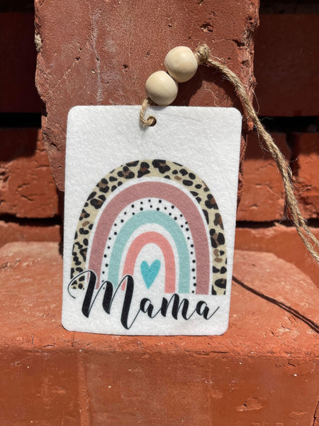 Mama boho rainbow freshie, unscented