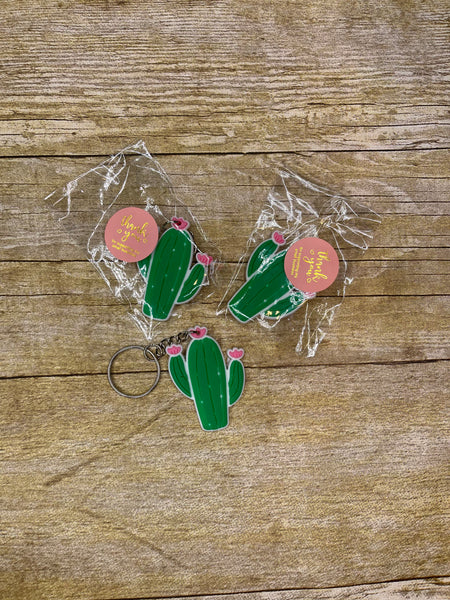 cactus keychain thank you fillers