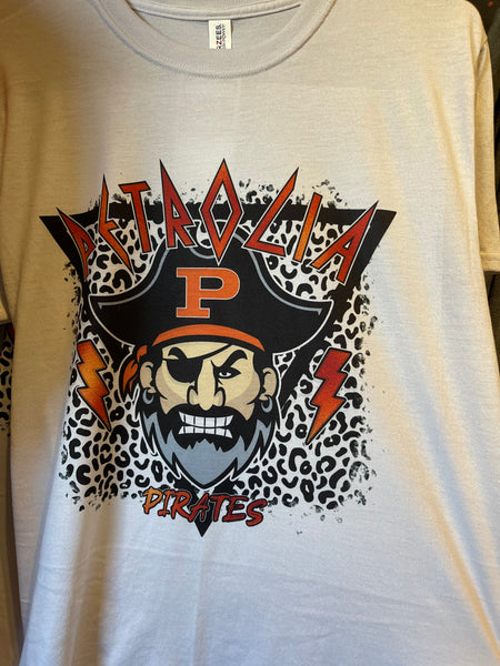 Petrolia Pirates retro triangle shirt