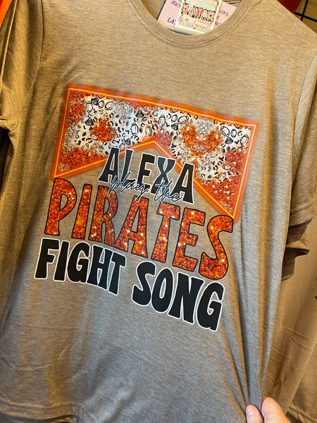 Alexa, play the Pirates fight song shirt