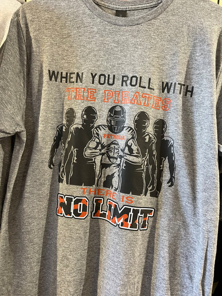 Roll With the Pirates t-shirt