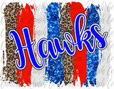 school spirit paint strokes, Sublimation Transfer