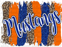 school spirit paint strokes, Sublimation Transfer