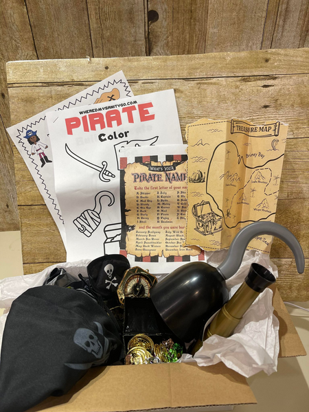 Pirate Play Pretend Box
