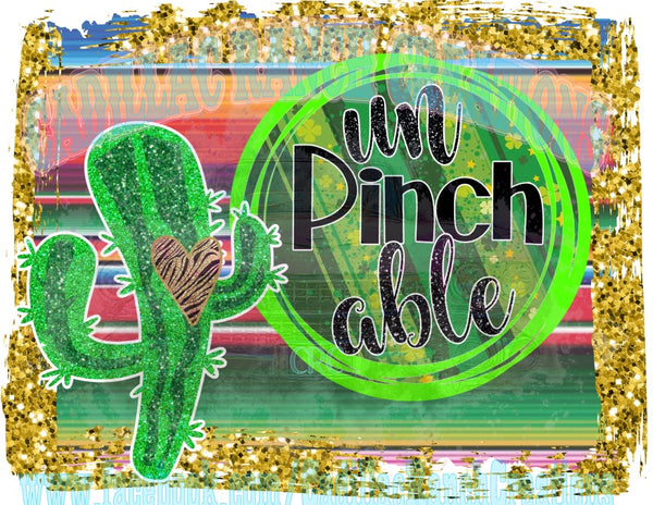 Unpinchable, St Patrick's Day truck sublimation transfer